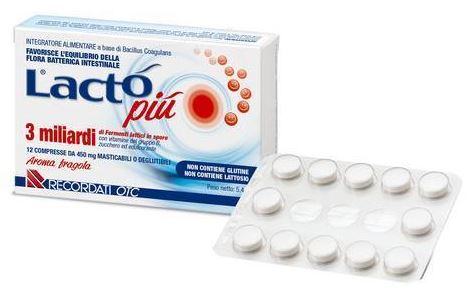 LACTO PIU 3 MILIARDI 12 COMPRESSE - Farmacia Puddu Baire S.r.l.