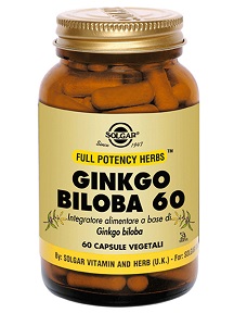 GINKGO BILOBA 60 60 CAPSULE VEGETALI - Farmacia Puddu Baire S.r.l.