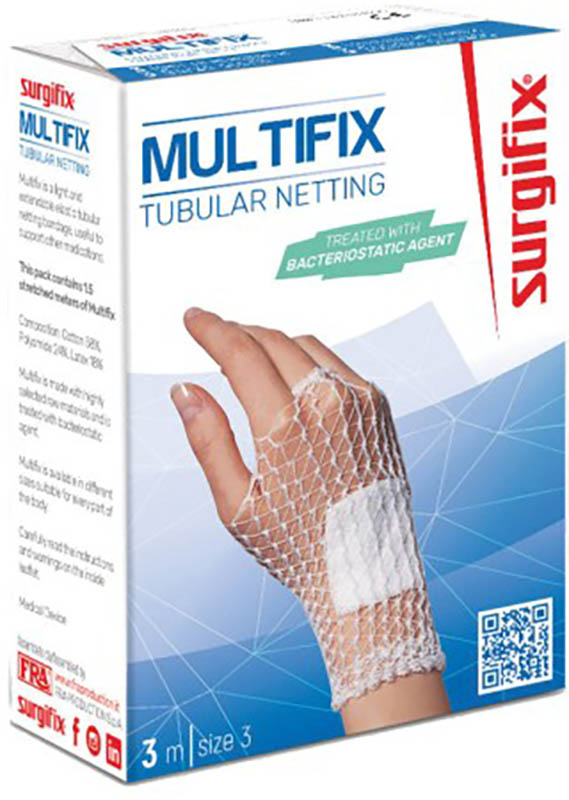 BENDA RETE MULTIFIX SANITIZED POLSO 3X300 CM - Farmacia Puddu Baire S.r.l.