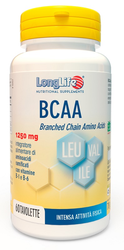 LONGLIFE BCAA 1250 MG - Farmacia Puddu Baire S.r.l.