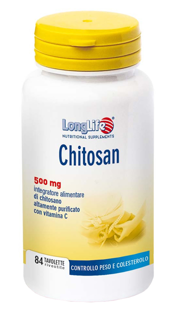 LONGLIFE CHITOSAN 84 TAVOLETTE - Farmacia Puddu Baire S.r.l.