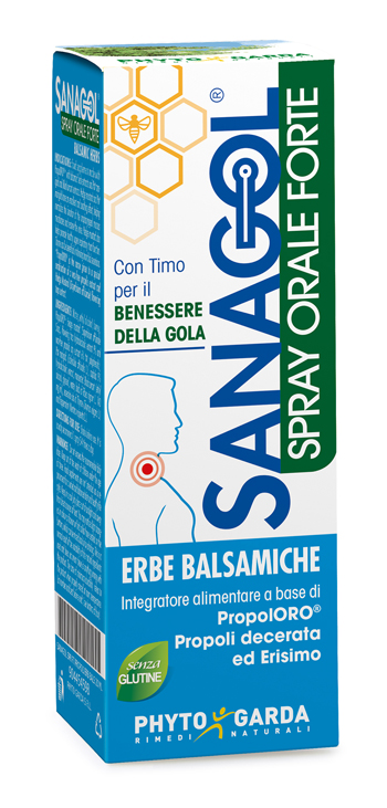 SANAGOL SPRAY FORTE ERBE BALSAMICHE 20 ML - Farmacia Puddu Baire S.r.l.