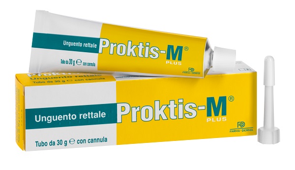 UNGUENTO RETTALE PROKTIS/M PLUS 30G CON CANNULA - Farmacia Puddu Baire S.r.l.