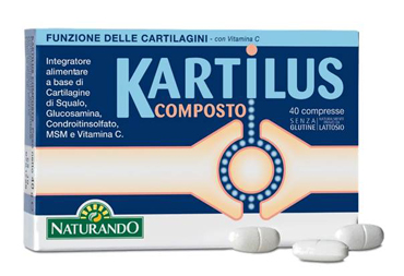 KARTILUS COMPOSTO 40 COMPRESSE - Farmacia Puddu Baire S.r.l.