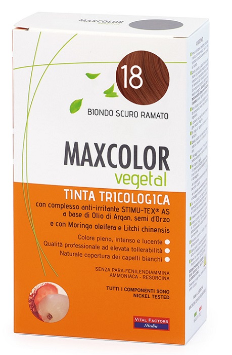 MAX COLOR VEGETAL 18 TINTURA 140 ML - Farmacia Puddu Baire S.r.l.