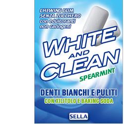 WHITE AND CLEAN CHEWING GUM 28 - Farmacia Puddu Baire S.r.l.
