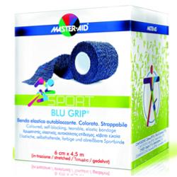 BENDA ELASTICA AUTOBLOCCANTE MASTER-AID BLUGRIP 8X4,5 - Farmacia Puddu Baire S.r.l.