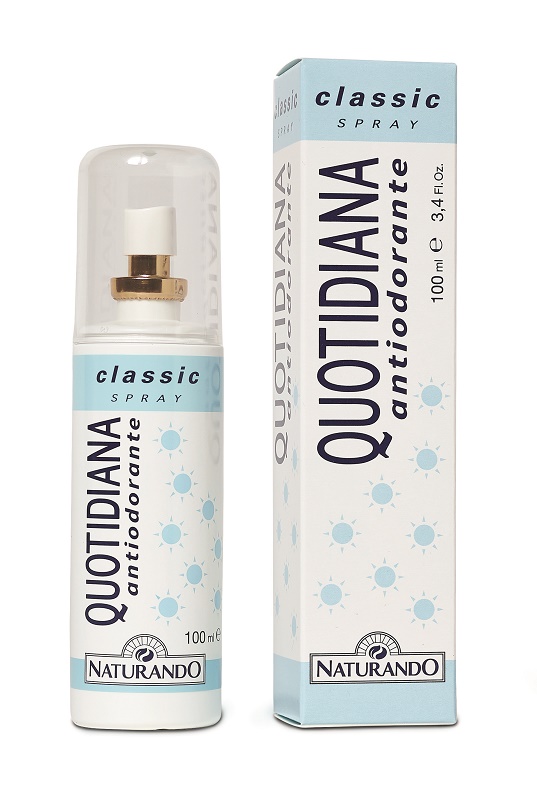 QUOTIDIANA ANTIODORANTE SPRAY CLASSIC 100 ML - Farmacia Puddu Baire S.r.l.