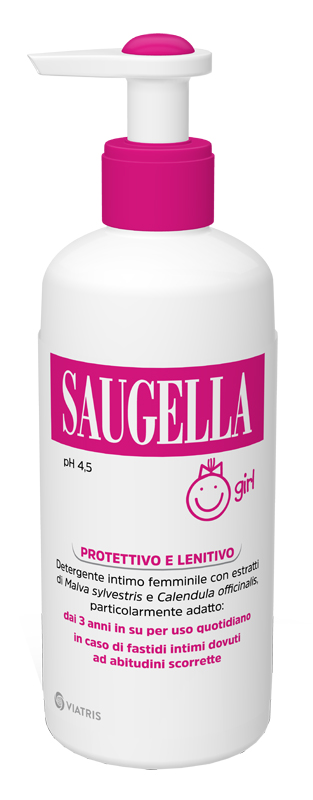 SAUGELLA GIRL PH NEUTRO 200 ML - Farmacia Puddu Baire S.r.l.