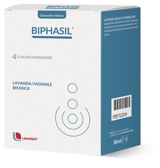 BIPHASIL TRATTAMENTO VAGINALE 4 FLACONIX150 ML - Farmacia Puddu Baire S.r.l.