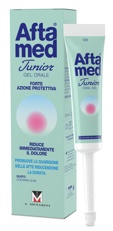 GEL AFTAMED JUNIOR ACIDO IALURONICO 15 ML - Farmacia Puddu Baire S.r.l.