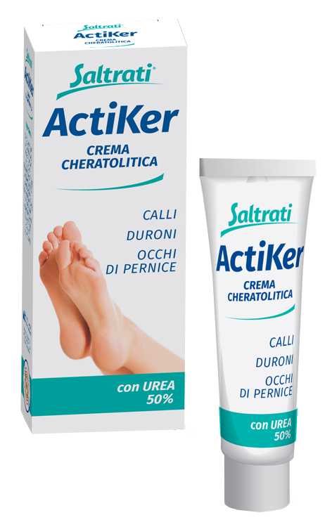 SALTRATI ACTIKER CREMA CHERATOLICA PER CALLI DURONI E OCCHI DI PERNICE 100 ML - Farmacia Puddu Baire S.r.l.