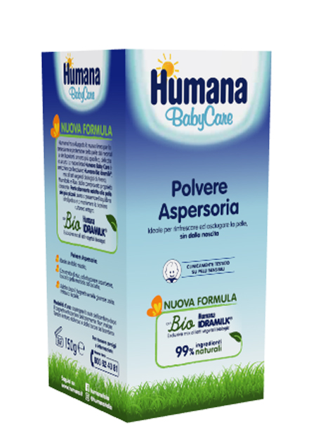 HUMANA BABY CARE POLVERE ASPERSORIA 150 G - Farmacia Puddu Baire S.r.l.