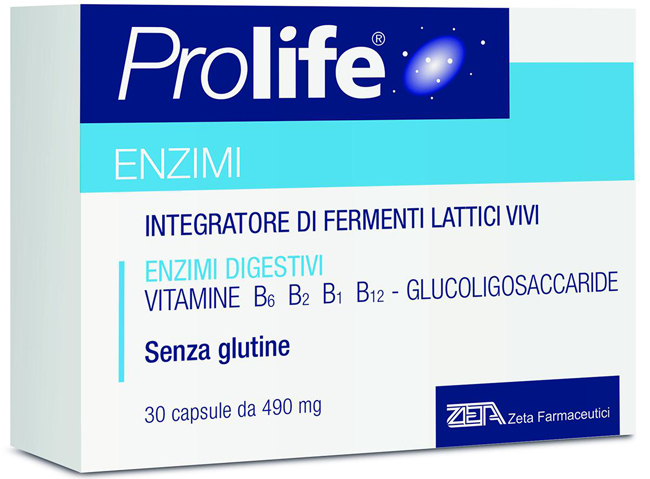 PROLIFE ENZIMI 30 CAPSULE - Farmacia Puddu Baire S.r.l.