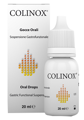 COLINOX SOSPENSIONE GASTROFUNZIONALE GOCCE OROSOLUBILI TRATTAMENTO METEORISMO AEROFAGIA COLICHE GASSOSE 20 ML - Farmacia Puddu Baire S.r.l.