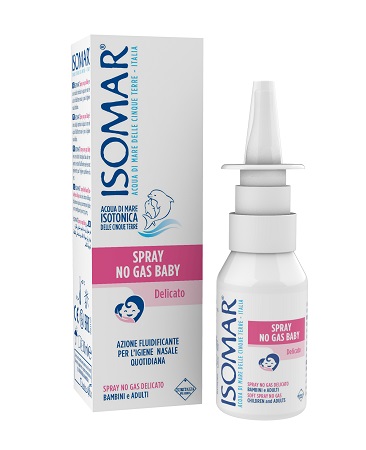 ISOMAR SOLUZIONE ACQUA MARE BABY SPRAY NO GAS 30ML - Farmacia Puddu Baire S.r.l.