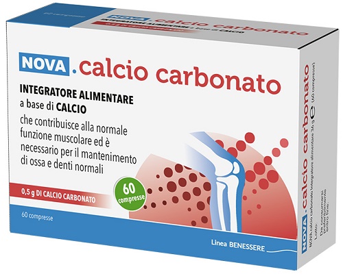 CALCIO CARBONATO 60 COMPRESSE - Farmacia Puddu Baire S.r.l.