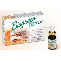 SOLUZIONE OTOLOGICA BIOGREEN OTO SPRAY RIMOZIONE E DISSOLUZIONE CERUME 13 ML - Farmacia Puddu Baire S.r.l.