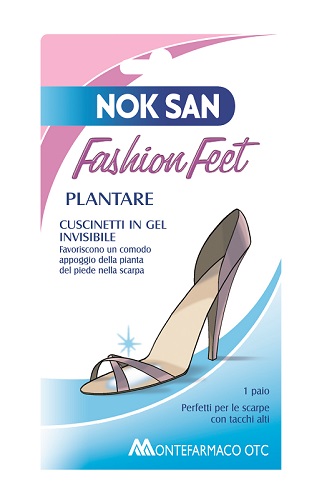 NOK SAN FASHION CUSCINETTO GEL PLANTARE - Farmacia Puddu Baire S.r.l.
