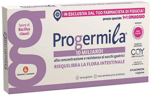 PROGERMILA 10 MILIARDI 6 FLACONCINI 10 ML - Farmacia Puddu Baire S.r.l.
