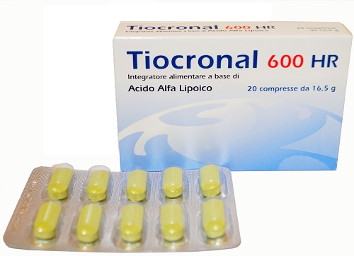 TIOCRONAL 600 HR 20 COMPRESSE - Farmacia Puddu Baire S.r.l.