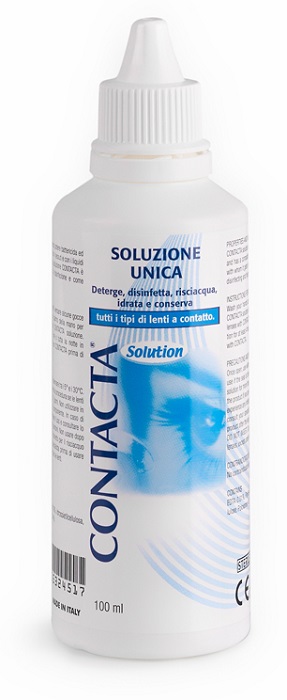 SOLUZIONE UNICA ISOTONICA CONTACTA 100 ML - Farmacia Puddu Baire S.r.l.