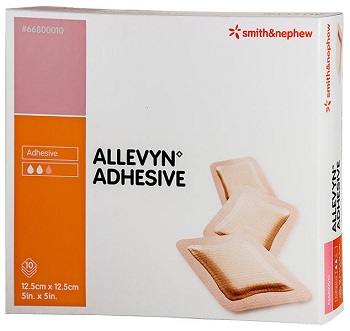 MEDICAZIONE IDROCELLULARE STERILE ALTAMENTE ASSORBENTE ADESIVA IN SCHIUMA DI POLIURETANO 12,5X12,5CM 10 PEZZI - Farmacia Puddu Baire S.r.l.