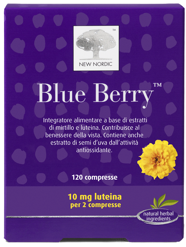 BLUE BERRY 120 COMPRESSE - Farmacia Puddu Baire S.r.l.