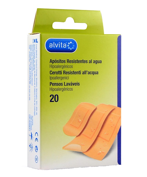 ALVITA CEROTTI IMPERMEABILE 20 PEZZI - Farmacia Puddu Baire S.r.l.