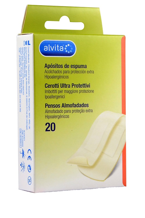 CEROTTO ULTRA PROTEZIONE 20 PEZZI ALVITA - Farmacia Puddu Baire S.r.l.