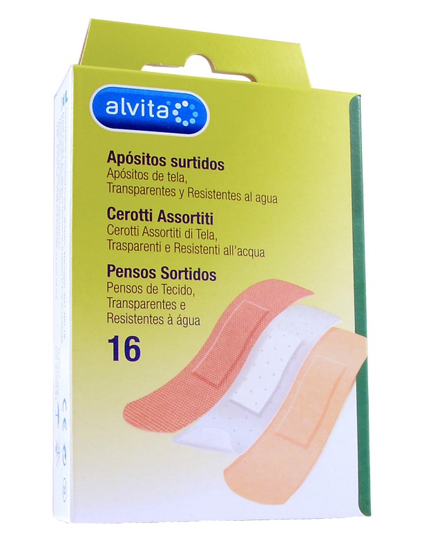 ALVITA CEROTTI ASSORTITI 16 PEZZI - Farmacia Puddu Baire S.r.l.