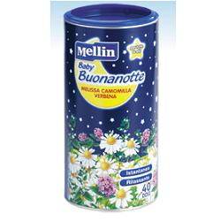 MELLIN BABY BUONANOTTE MELISSA CAMOMILLA VERBENA 200 G - Farmacia Puddu Baire S.r.l.