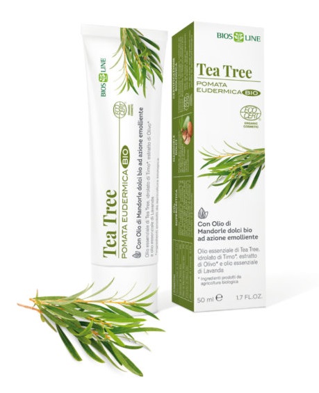 BIOSLINE TEA TREE POMATA EUDERMICA CERT ECOCERT 50 ML - Farmacia Puddu Baire S.r.l.