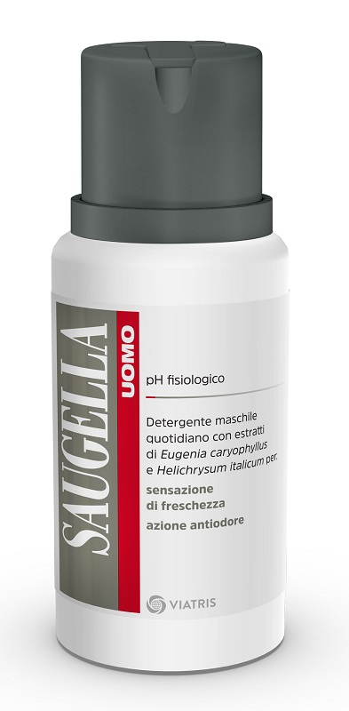 SAUGELLA UOMO PH FISIOLOGICO DETERGENTE MASCHILE 200 ML - Farmacia Puddu Baire S.r.l.