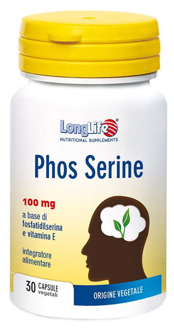LONGLIFE PHOS SERINE 30 CAPSULE - Farmacia Puddu Baire S.r.l.