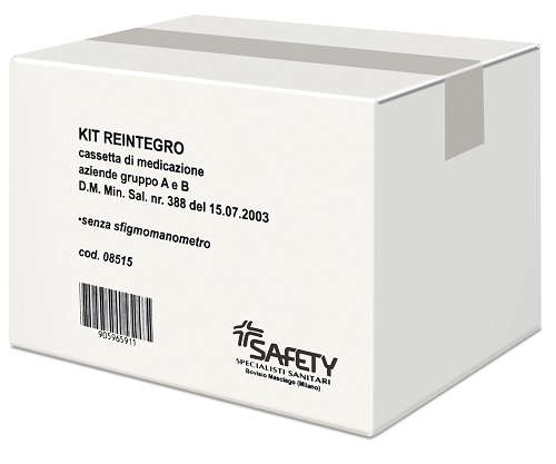 KIT REINTEGRO CASSETTA PRONTO SOCCORSO GRUPPO A/B - Farmacia Puddu Baire S.r.l.