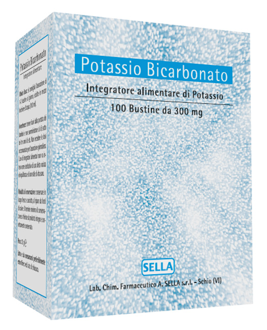 POTASSIO BICARBONATO POLVERE 100 BUSTINE - Farmacia Puddu Baire S.r.l.