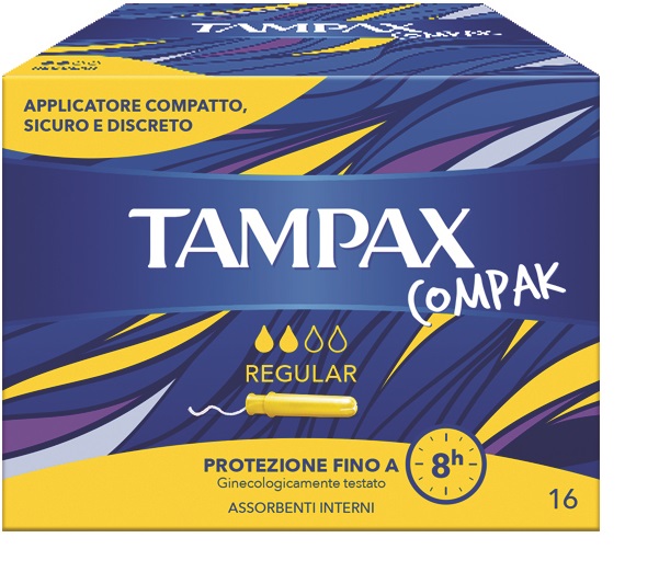 TAMPAX COMPAK REGULAR 16 PEZZI - Farmacia Puddu Baire S.r.l.
