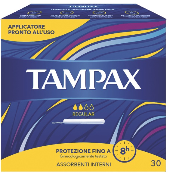 TAMPAX BLUE BOX REGULAR 30 PEZZI - Farmacia Puddu Baire S.r.l.
