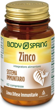 BODY SPRING ZINCO 60 COMPRESSE - Farmacia Puddu Baire S.r.l.