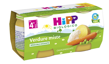 HIPP BIO HIPP BIO OMOGENEIZZATO VERDURE MISTE 2X80 G - Farmacia Puddu Baire S.r.l.