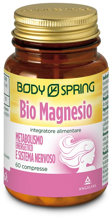 BODY SPRING BIO MAGNESIO 60 COMPRESSE - Farmacia Puddu Baire S.r.l.
