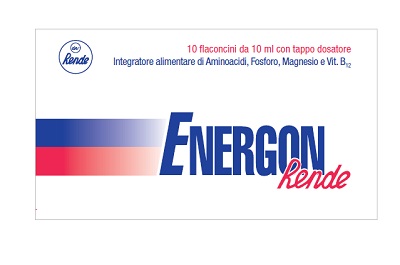 ENERGON RENDE 10 FLACONCINI DA 10 ML L'UNO CON TAPPO DOSATORE - Farmacia Puddu Baire S.r.l.