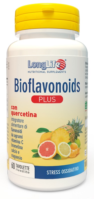 LONGLIFE BIOFLAVONOIDS PLUS 60 TAVOLETTE - Farmacia Puddu Baire S.r.l.