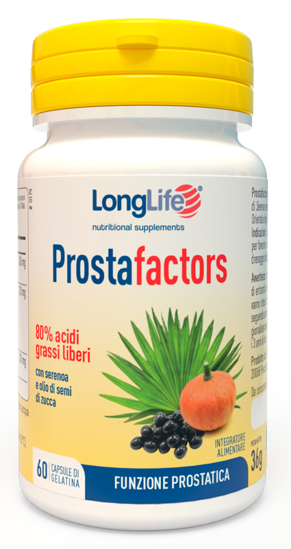 LONGLIFE PROSTAFACTORS 60 CAPSULE - Farmacia Puddu Baire S.r.l.