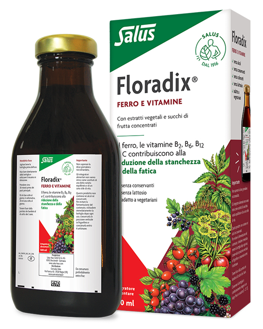 FLORADIX FERRO E VITAMINE 500 ML - Farmacia Puddu Baire S.r.l.