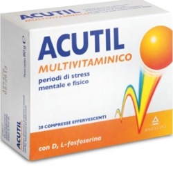 ACUTIL MULTIVITAMINICO 20 COMPRESSE EFFERVESCENTE - Farmacia Puddu Baire S.r.l.