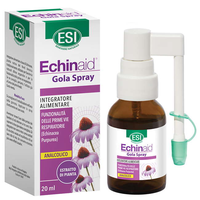 ESI ECHINAID GOLA SPRAY ANALCOLICO 20 ML - Farmacia Puddu Baire S.r.l.