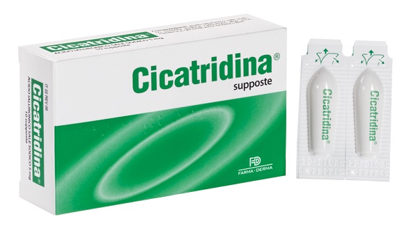 CICATRIDINA SUPPOSTE 10 PEZZI - Farmacia Puddu Baire S.r.l.