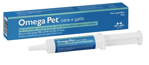 OMEGA PET PASTA APPETIBILE 30 G - Farmacia Puddu Baire S.r.l.